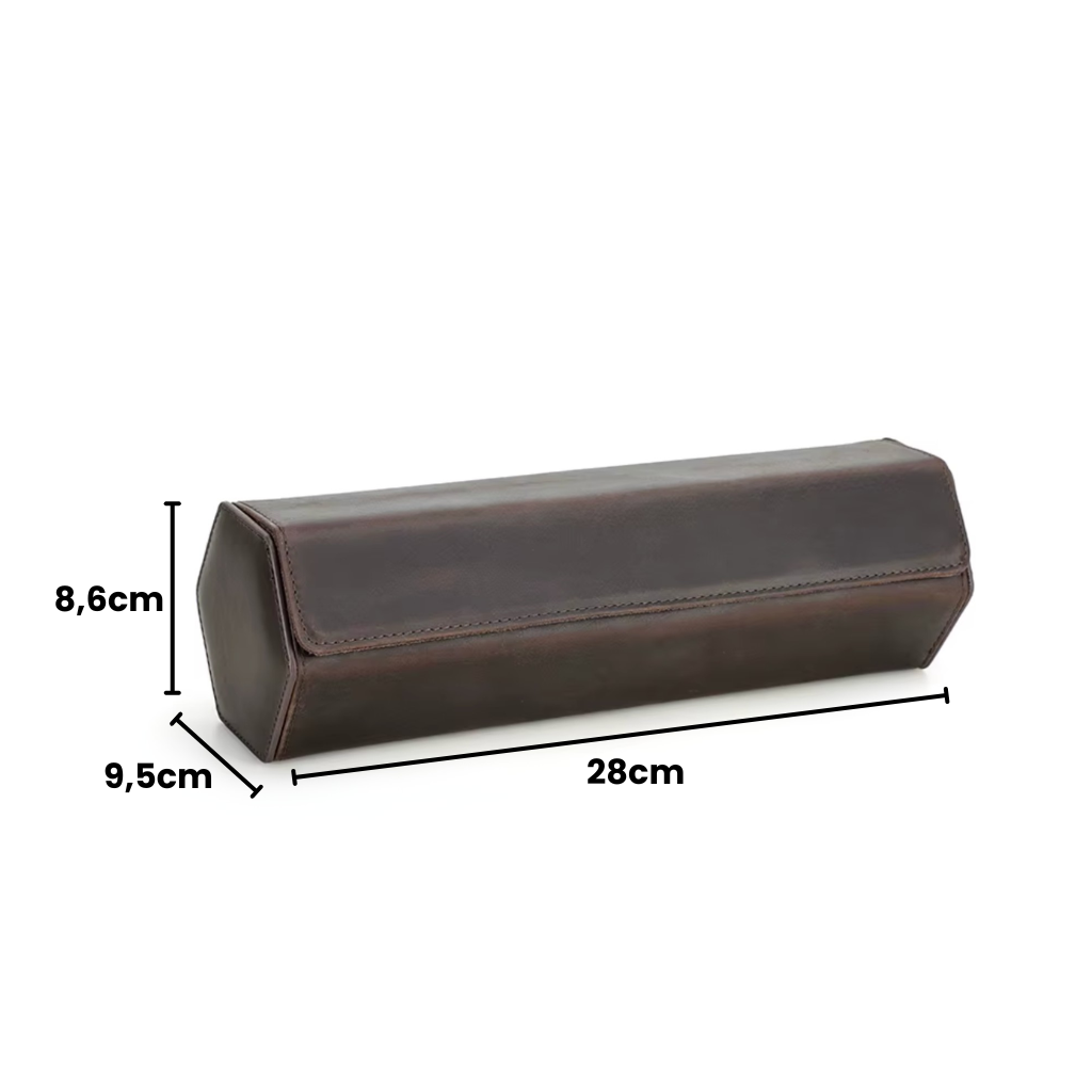 Boîte à montre marron taille