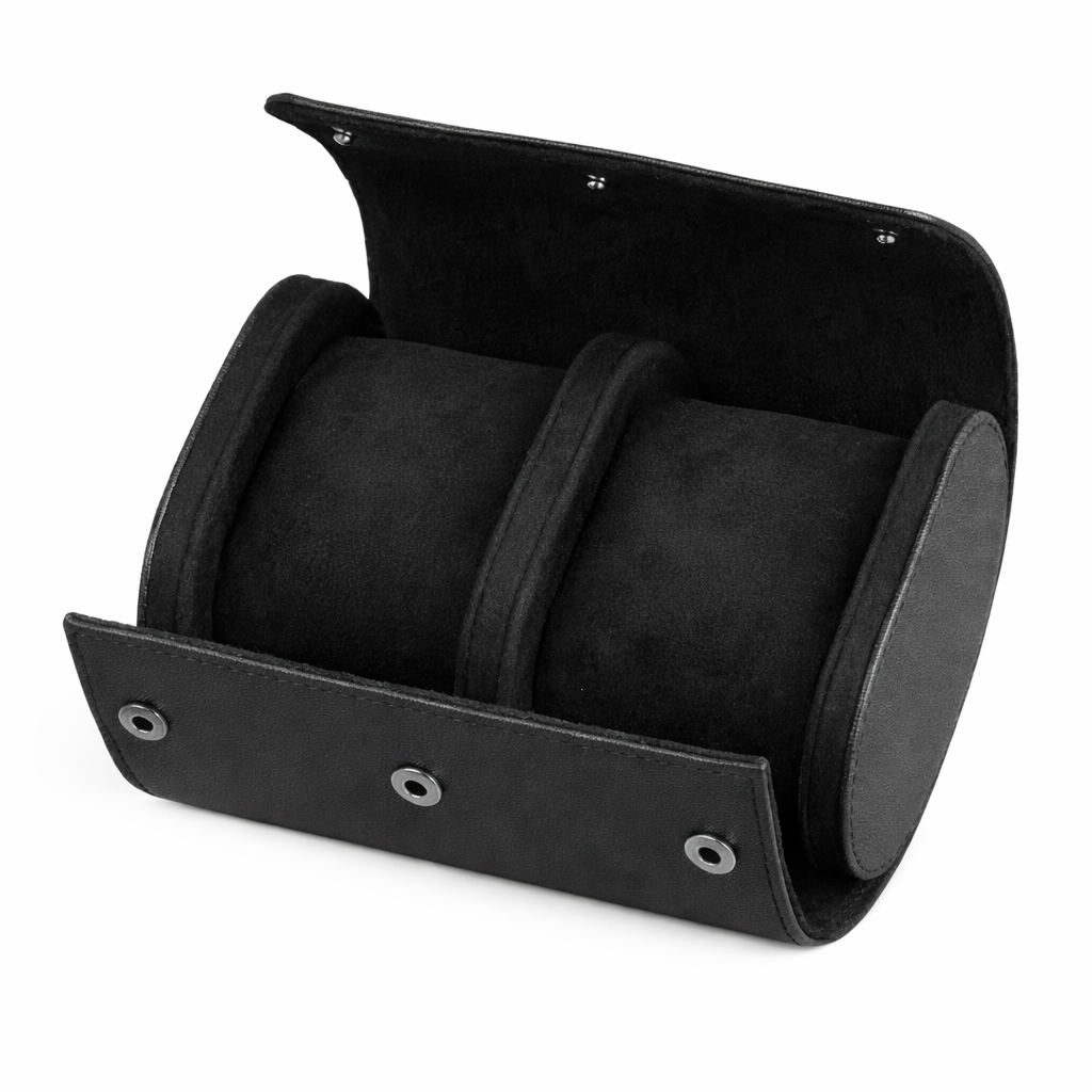 étui pour montre noir