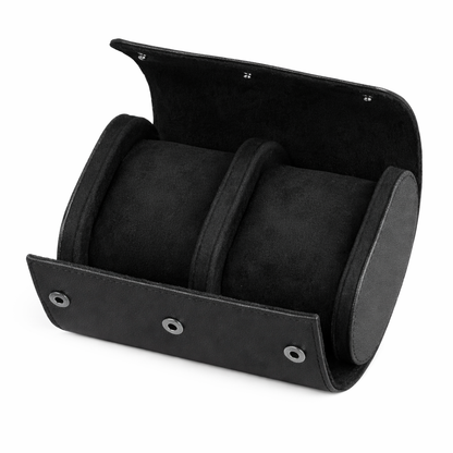 étui pour montre noir